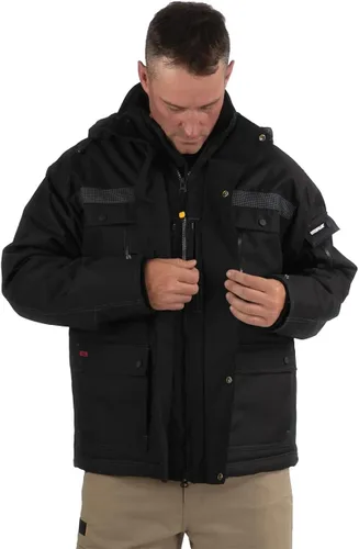 Vista 4 de Cat Mens Big and Tall Heavy Insulated Parka Regular and Big Tall Sizes