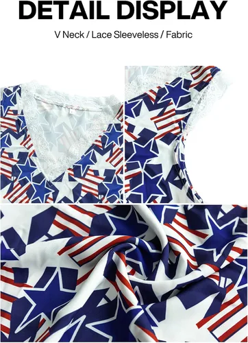 Vista 53 de VIISHOW - Camiseta sin mangas, sexy, con cuello en V y bordes de encaje para mujer, camisola de vestir, camisas de gasa, sin mangas, casuales
