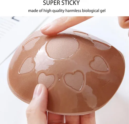 Vista 5 de Backless Strapless Invisible Sticky Bra Reusable Breast Lift Tape Nipple Covers boobytape for Breast Lift
