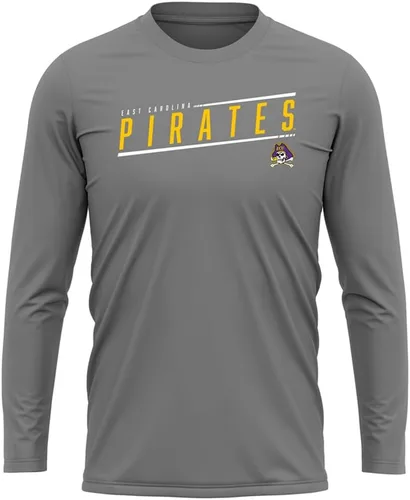 Vista 39 de Camisa deportiva de manga larga oficial de la NCAA Collegiate para hombre, colección de carbón elegante Universidad Estatal de Arizona/W/Sleek/Ls
