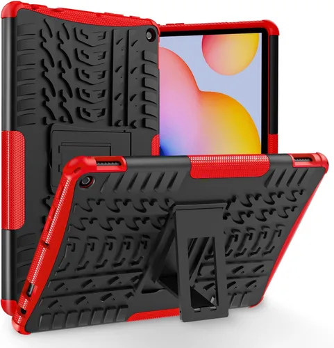 Vista 8 de ROISKIN Funda Flre HD 10 y HD 10 Plus de lanzamiento 2023 de 13ª generación con soporte Negro