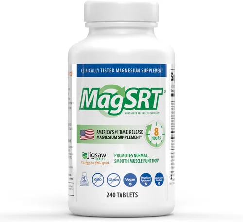 Vista 2 de Jigsaw Health Paquete de Magnesio Jigsaw Magnesio con SRT® 240ct + Jigsaw MagSoothe® Jar