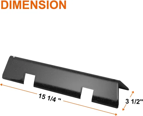 Vista 3 de BBQ Future 7635 Barras aromatizantes para Weber Spirit 200 Grill Parts (7635 sin 60540 para Weber Spirit II 200, acero porcelana)