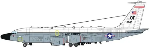 Vista 3 de Roden 349-1/144 RC-135V/W Remache Junta de Plástico Modelo Kit