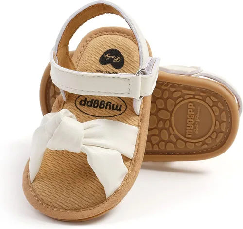Vista 7 de WILLFUN Sandalias de verano para bebés niños y niñas, puntera cerrada, suela de goma suave, zapatos para exteriores para niños pequeños que caminan