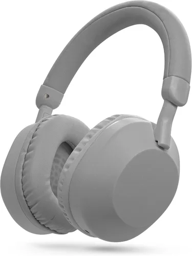 Vista 9 de Gabba Goods Auriculares inalámbricos Bluetooth sobre la oreja: graves profundos, controladores de 1.575 in, micrófono integrado, radio FM, Beige