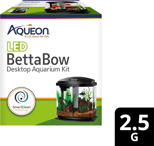 Vista 9 de Aqueon 00800198: Kit de acuario BettaBow LED negro 2.5G