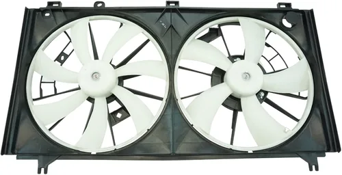 Vista 119 de Conjunto de ventilador de refrigeración dual del radiador TRQ Para Toyota Avalon 2013-2018 Camry 2012-2017 TO3115173