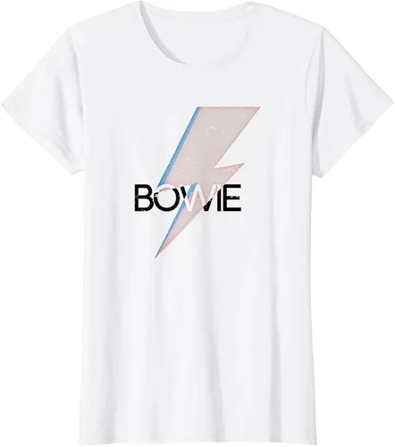 Vista 11 de David Bowie - Camiseta Bowie Bold, Blanco, S
