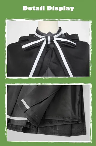 Vista 3 de Spy Room - Disfraz de cosplay de anime para niñas, conjunto completo, vestido de Halloween y Navidad