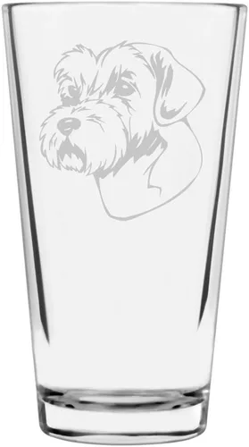Vista 9 de Podenco Canario - Vaso de pinta de 16 onzas con temática de perro personalizado