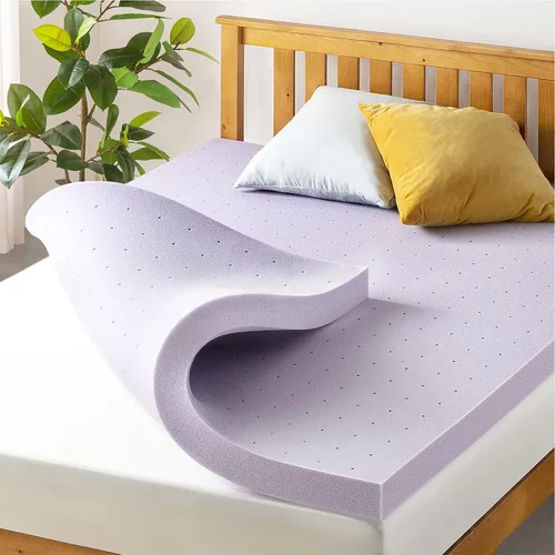 Vista 9 de Best Price - Cubrecolchón de espuma viscoelástica ventilada de 3 pulgadas