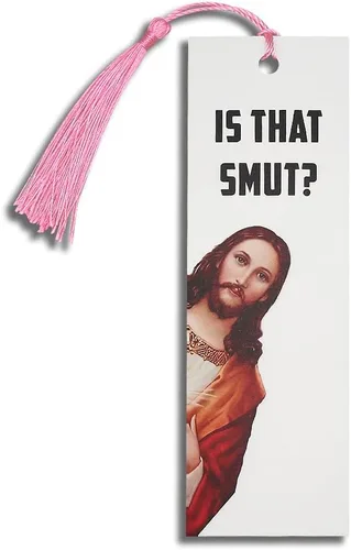 Vista 8 de Peeking Jesus is that Smut? Marcador (Metal 1 Pieza Plata)