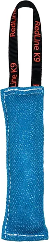 Vista 4 de Redline K9 - Juguete para tirar de traje de mordida (3" x 10") 1 mango (negro)