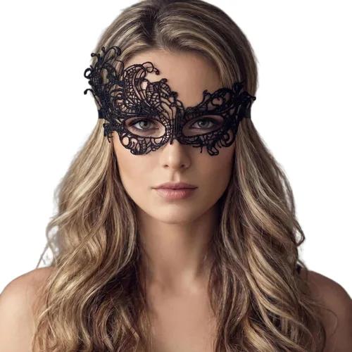 Vista 8 de Masquerade Mask for Women, Lace Masquerade Mask