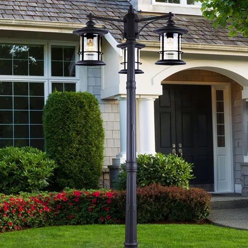 Vista 2 de Farol Canarm IOL135 Plaza Single Light 12-3/4 pulgadas para exterior