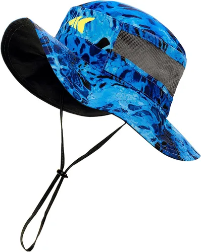 Vista 13 de KastKing Sol Armis UPF 50 Boonie Hat for Sun Protection,Men Women Emboscada