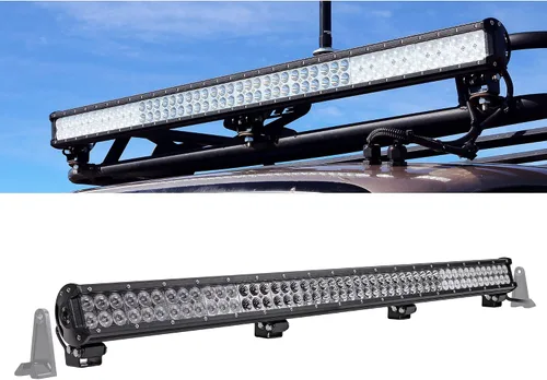 Vista 9 de Faro delantero de 4" LAMPHUS Cruizer de 18W, LED CREE para auto y motocicleta, 4", Inundación