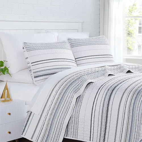 Vista 25 de Southshore Fine Linens, The Brickyard Collection -Juego de edredón ligero