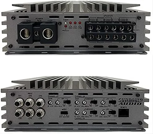 Vista 3 de Sundown Audio Amplificador de clase D multicanal de rango completo (SALT-2000.6)