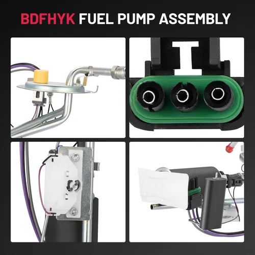 Vista 2 de BDFHYK Conjunto de módulo de bomba de combustible eléctrica compatible con Chevrolet Blazer 1995 4.3L V6, compatible con GMC Jimmy 1995 4.3L V6