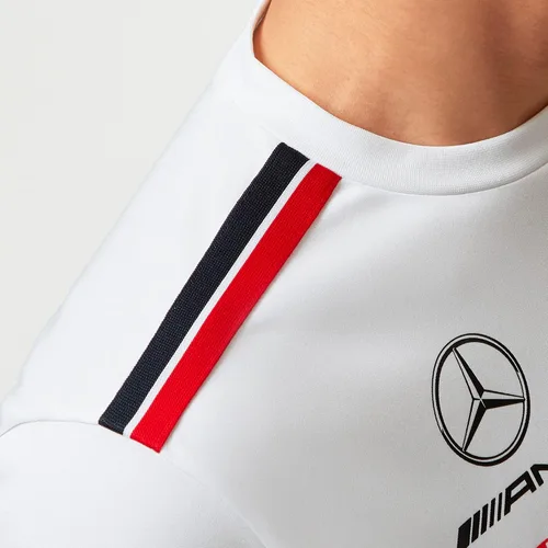 Vista 8 de Mercedes AMG Petronas Camiseta del equipo de Fórmula Uno - 2023, Blanco