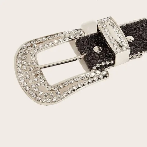 Vista 4 de RICHTRUE Y2k Accessories - Cinturón Y2k con diamantes de imitación para mujer, ropa Y2k, cinturones de moda Y2k