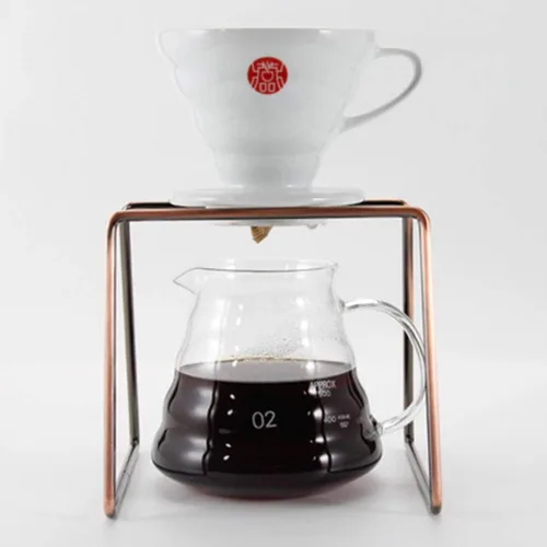 Vista 6 de Cabilock Soporte para filtro de café, soporte para gotero, accesorio reutilizable para gotero de café