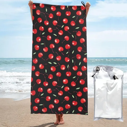 Vista 26 de Dujiea Toalla de playa de microfibra, toallas de baño grandes con diseño floral de caballo 3D para mujeres y hombres, toallas de baño de secado