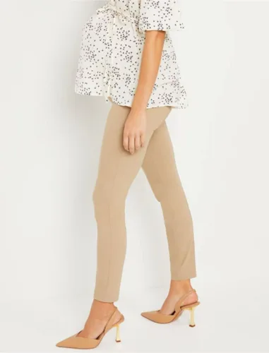 Vista 4 de Motherhood Maternity - Pantalones de maternidad para mujer angostos en el tobillo súper elásticos