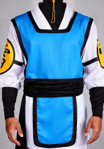 Vista 4 de Disfraz de Raiden para Hombre de Mortal Kombat Multicolor