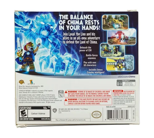 Vista 2 de Chima Laval's Journey w Crawley Minifigure - Nintendo 3DS
