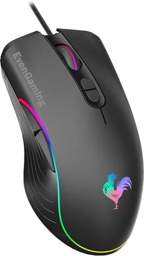 Vista 3 de EvenGaming Ratón para juegos D1 de alto rendimiento