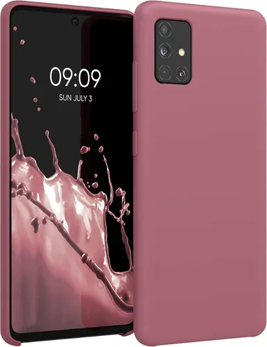 Vista 293 de kwmobile Funda Compatible con Samsung Galaxy A14 5G - Funda de teléfono de TPU y silicona con acabado suave - Verde Lima