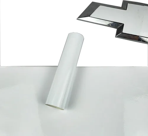 Vista 4 de XYC Compatible con 2 láminas de vinilo para superponer y cortar emblemas de moño negro para parrilla y parte trasera de Chevrolet