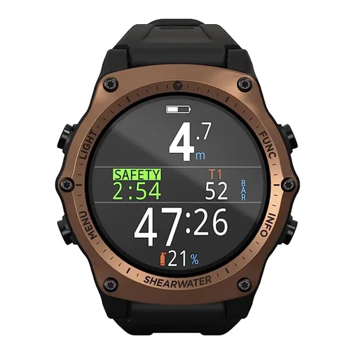 Vista 10 de Shearwater Research Ordenador de buceo Teric - Negro