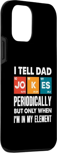 Vista 3 de Funda para iPhone 12 mini I Tell Dad Jokes Periódicamente Divertida funda para papá