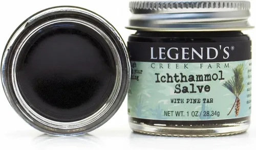 Vista 11 de Legend's Creek Farm Herbal Salve - Ungüento curativo con aceite de cáñamo, consuelda y mirra, bálsamo natural para piel agrietada, rasguños