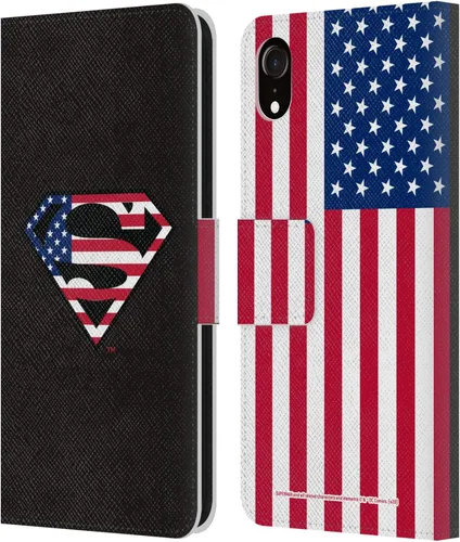 Vista 9 de Head Case Designs Funda de piel con licencia oficial de Superman DC Comics con logotipos negros y rojos compatible con Apple iPhone 11