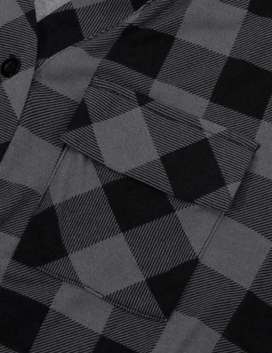 Vista 5 de BAIKEA Camisa de manga larga enrollada con cuello de muesca para mujer, con botones