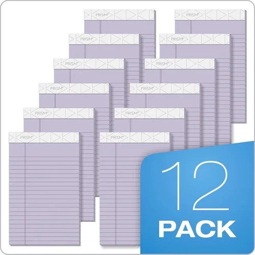 Vista 32 de Tops Prism Plus - Bloc legal de 5 x 8 pulgadas, perforado, gris, regla estrecha, 50 hojas por bloc de escritura, paquete de 12 (63060)