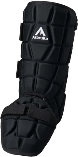 Vista 3 de Protector de pie de bateador - Protector de piernas con correas ajustables para béisbol, sóftbol, adultos y jóvenes