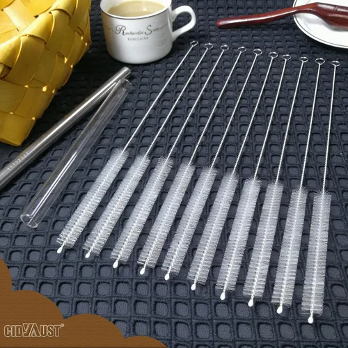 Vista 3 de Stanley - Cepillo limpiador de popotes extra largos de 12 pulgadas, extra ancho de 0.472 in de diámetro para tazas Stanley de 40/30/20 onzas