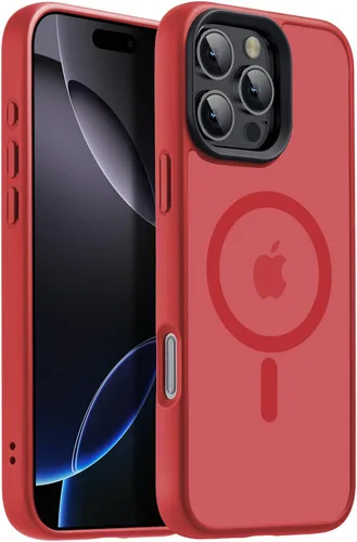Vista 125 de Funda magnética para iPhone Air con protector de lente de cámara, protección grado militar de 10 pies, compatible con funda MagSafe Slim para iPhone