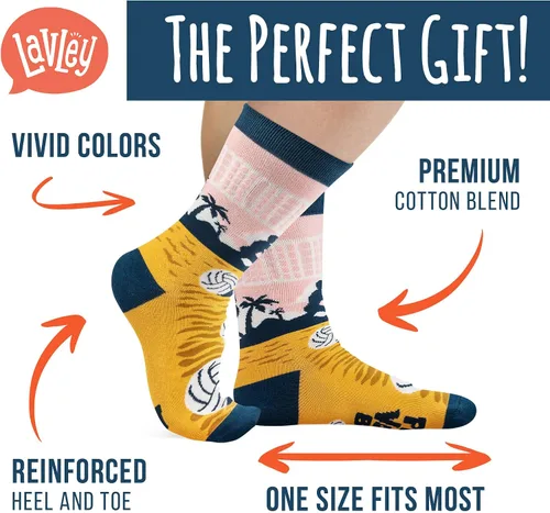 Vista 2 de I'd Rather Be - Calcetines divertidos para hombres y mujeres, regalos para golf, caza, camping, senderismo, esquí, lectura, deportes y mucho más