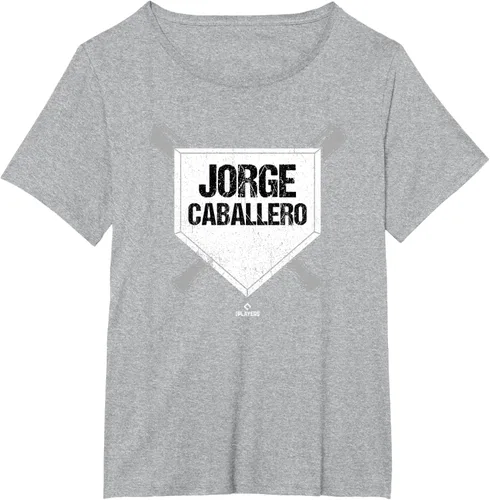 Vista 19 de Homeplate Gameday Jorge Caballero Prospect Baseball Fan Gear Camiseta, Negro