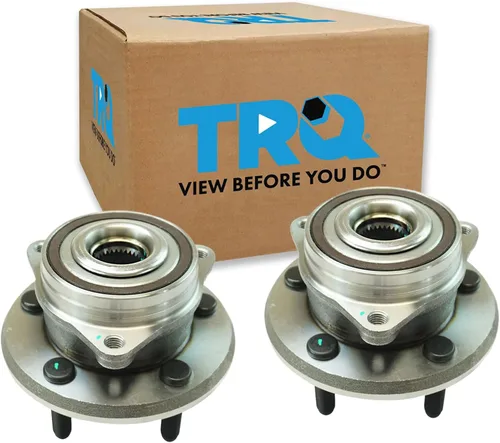 Vista 198 de Conjunto de rodamiento de rueda delantera de 2 piezas y buje TRQ Compatible con Pontiac Solstice 2006-2009 Saturn Sky 2007-2010