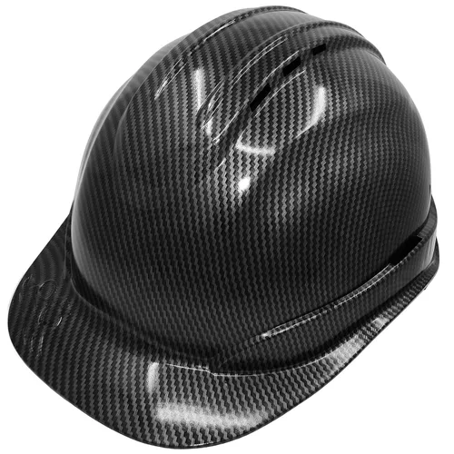 Vista 7 de Bullhead Safety - Casco con ventilación y suspensión de cuatro puntos con bloqueo deslizante