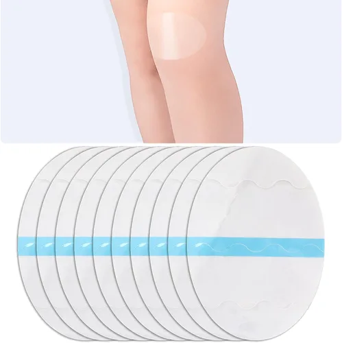 Vista 3 de Cintas para muslos, 10 Uds. Cinta transparente para el muslo anti rozaduras en el interior del muslo parches antifricción autoadhesivos desechables