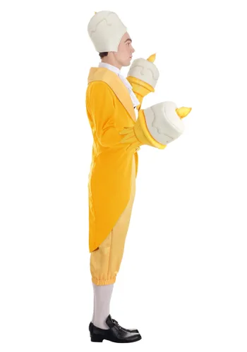 Vista 7 de Disfraz de Lumiere para Hombre de La Bella y la Bestia de Disney Multicolor